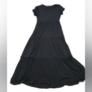 Long black maxi dress